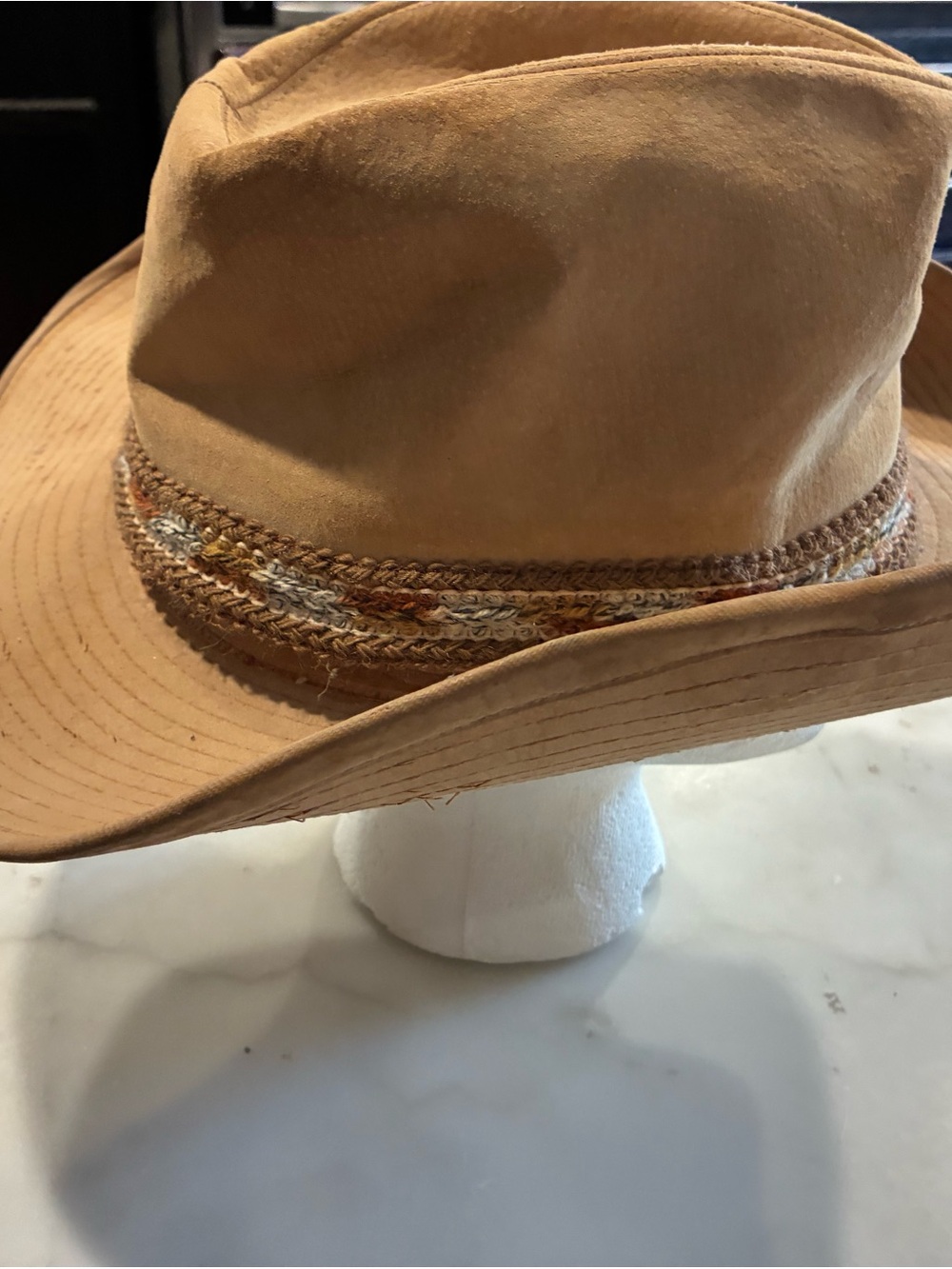 vintage larry mahan westerm hat Size 7 1/4